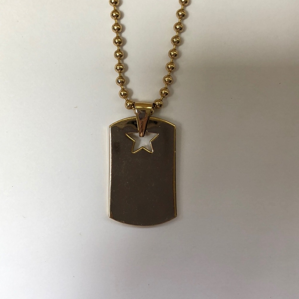 Marc Jacobs Gold Necklace